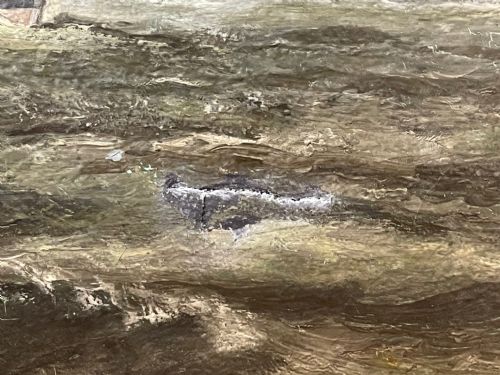 LARGE BRITISH 19TH CENTURY OIL PAINTING BARQUE SAILING SHIP JORDANHILL - ADDITIONAL PHOTO 29