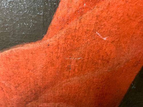 HUGE OLD MASTER ITALIAN OIL PAINTING PORTRAIT OF POPE CLEMENT XIII - ADDITIONAL PHOTO 20