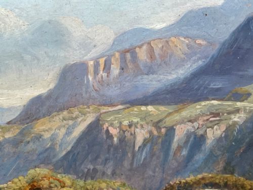 OIL PAINTING BONNIE CROSSING TO SKYE CLARKSON FREDERICK STANFIELD RA - ADDITIONAL PHOTO 12