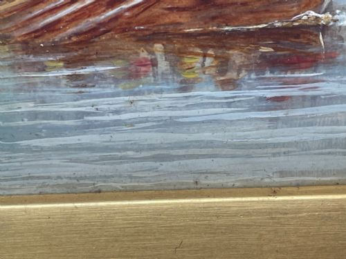 OIL PAINTING BONNIE CROSSING TO SKYE CLARKSON FREDERICK STANFIELD RA - ADDITIONAL PHOTO 17