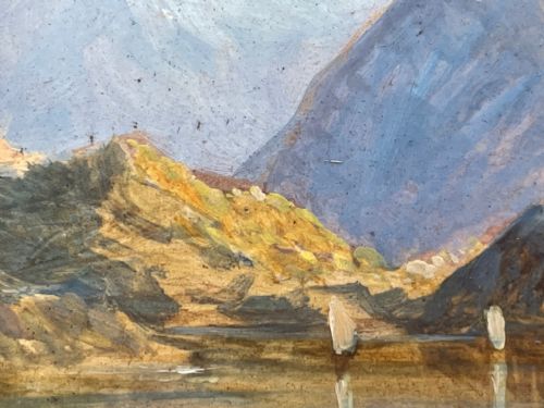 OIL PAINTING BONNIE CROSSING TO SKYE CLARKSON FREDERICK STANFIELD RA - ADDITIONAL PHOTO 18