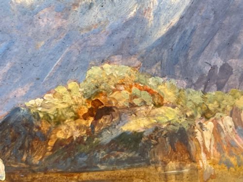 OIL PAINTING BONNIE CROSSING TO SKYE CLARKSON FREDERICK STANFIELD RA - ADDITIONAL PHOTO 19