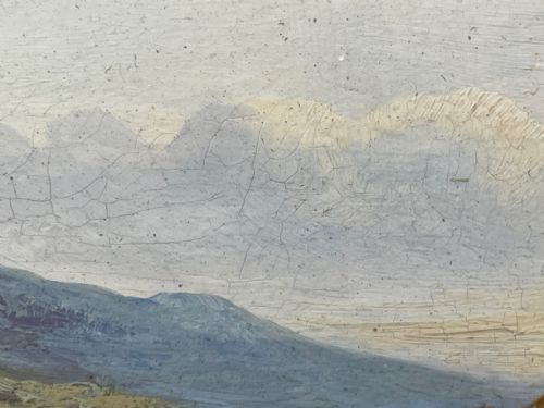 OIL PAINTING BONNIE CROSSING TO SKYE CLARKSON FREDERICK STANFIELD RA - ADDITIONAL PHOTO 21