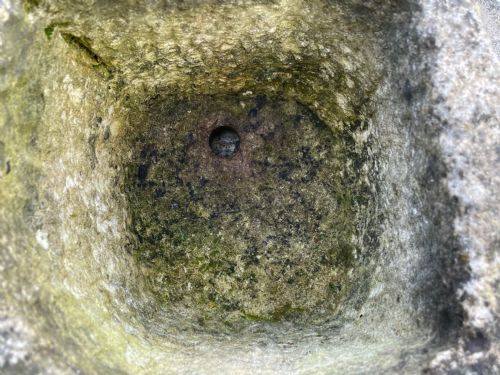 GEORGIAN CARVED STONE GARDEN TROUGH PLANTER - ADDITIONAL PHOTO 3