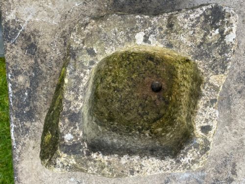GEORGIAN CARVED STONE GARDEN TROUGH PLANTER - ADDITIONAL PHOTO 16