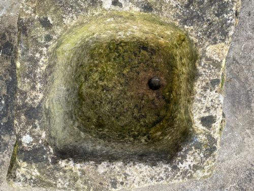 GEORGIAN CARVED STONE GARDEN TROUGH PLANTER - ADDITIONAL PHOTO 17