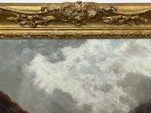 OIL PAINTING SCOTTISH HIGHLANDS GLENCOE BY EDWIN ALFRED PETTITT - ADDITIONAL PHOTO 4