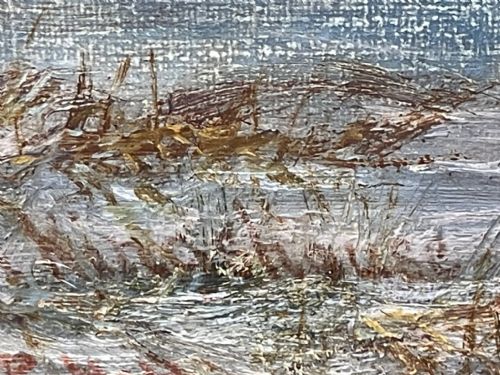 OIL PAINTING SCOTTISH HIGHLANDS GLENCOE BY EDWIN ALFRED PETTITT - ADDITIONAL PHOTO 15