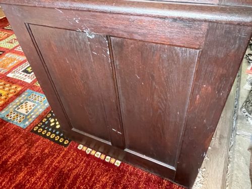 EDWARDIAN GLOBE WERNICKE OAK ROLL TOP OFFICE DESK - ADDITIONAL PHOTO 14