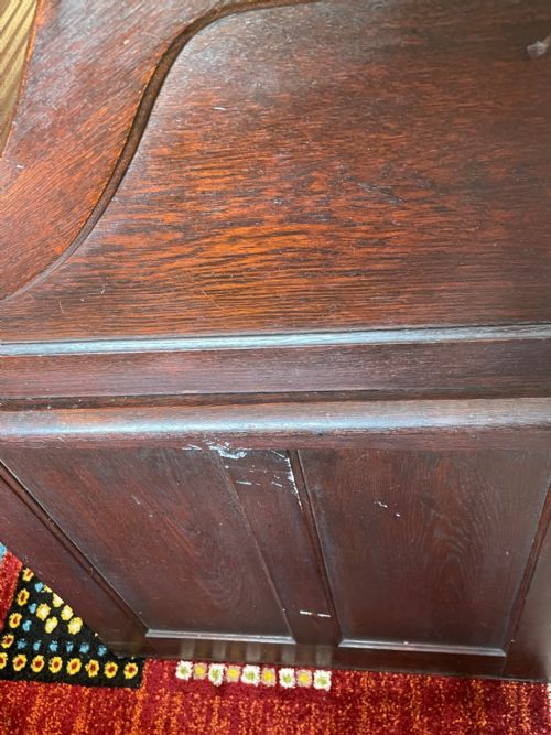EDWARDIAN GLOBE WERNICKE OAK ROLL TOP OFFICE DESK - ADDITIONAL PHOTO 15