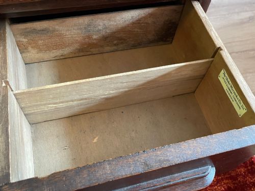 EDWARDIAN GLOBE WERNICKE OAK ROLL TOP OFFICE DESK - ADDITIONAL PHOTO 21