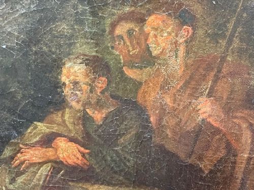 BAROQUE OIL PAINTING APOLLO AND MARSYAS KING MIDAS JUDGES MUSICAL CONTEST - ADDITIONAL PHOTO 8