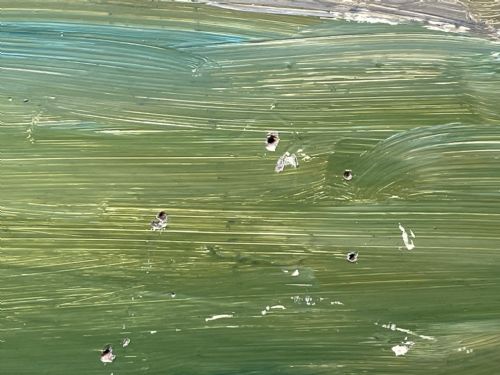 SCOTTISH OIL PAINTING GOLF CLUB CARNOUSTIE BY JAMES TORRINGTON BELL - ADDITIONAL PHOTO 15