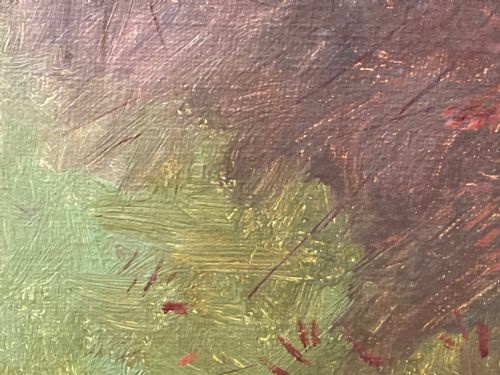 HUNTING OIL PAINTING HORSE RIDER SIGNED BASIL NIGHTINGALE - ADDITIONAL PHOTO 22