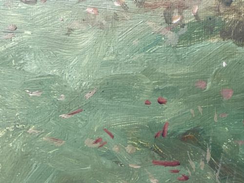 HUNTING OIL PAINTING HORSE RIDER SIGNED BASIL NIGHTINGALE - ADDITIONAL PHOTO 29