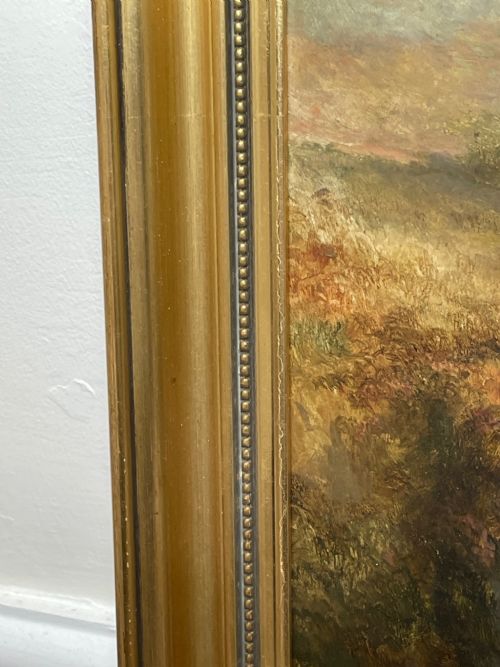 19TH CENTURY OIL PAINTING NR BETWSYCOED ATTRIB THOMAS CRESWICK RA - ADDITIONAL PHOTO 7