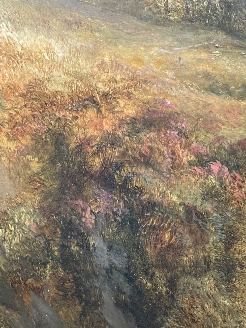 19TH CENTURY OIL PAINTING NR BETWSYCOED ATTRIB THOMAS CRESWICK RA - ADDITIONAL PHOTO 17