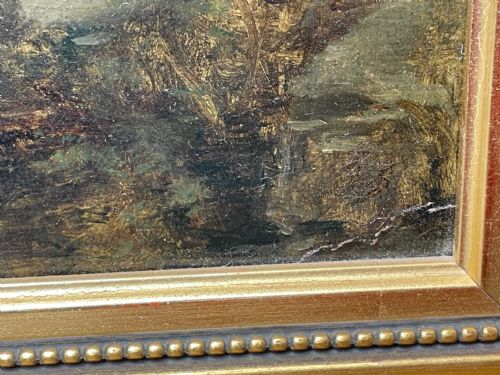 19TH CENTURY OIL PAINTING NR BETWSYCOED ATTRIB THOMAS CRESWICK RA - ADDITIONAL PHOTO 23