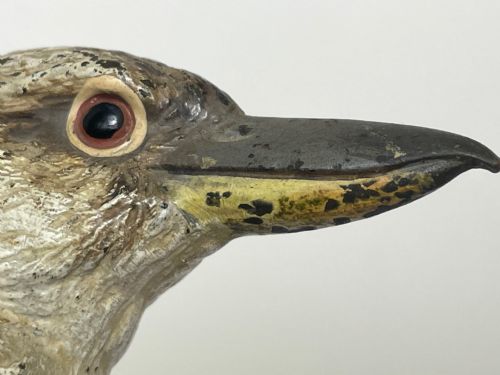ANTIQUE AUSTRIAN COLD PAINTED BRONZE KOOKABURRA BIRD - ADDITIONAL PHOTO 6