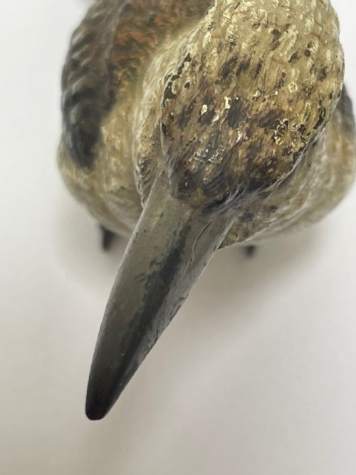 ANTIQUE AUSTRIAN COLD PAINTED BRONZE KOOKABURRA BIRD - ADDITIONAL PHOTO 15