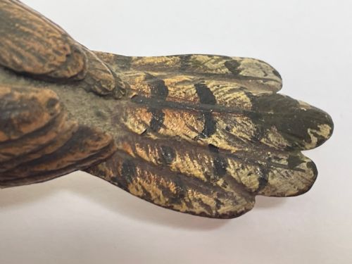 ANTIQUE AUSTRIAN COLD PAINTED BRONZE KOOKABURRA BIRD - ADDITIONAL PHOTO 19