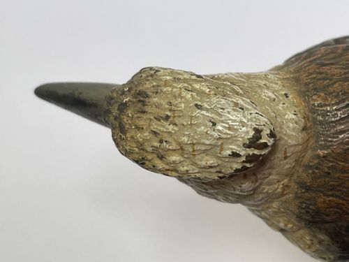 ANTIQUE AUSTRIAN COLD PAINTED BRONZE KOOKABURRA BIRD - ADDITIONAL PHOTO 20