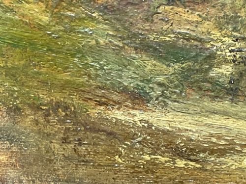 SCOTTISH SUNSET OVER A MOOR OIL PAINTING SIR JAMES LAWTON WINGATE - ADDITIONAL PHOTO 17