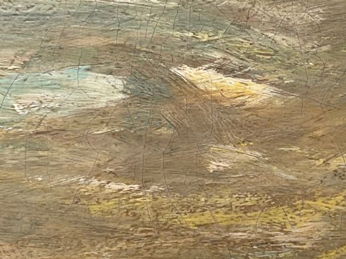 SCOTTISH SUNSET OVER A MOOR OIL PAINTING SIR JAMES LAWTON WINGATE - ADDITIONAL PHOTO 23