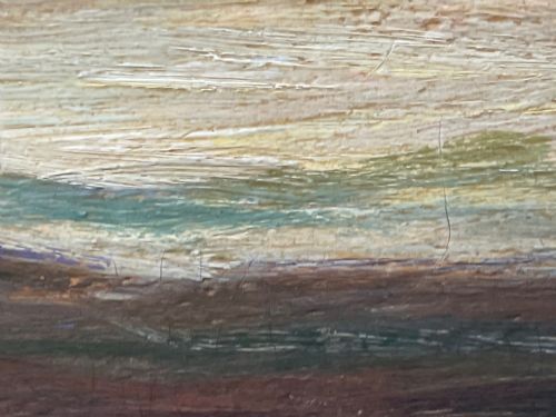 SCOTTISH SUNSET OVER A MOOR OIL PAINTING SIR JAMES LAWTON WINGATE - ADDITIONAL PHOTO 26