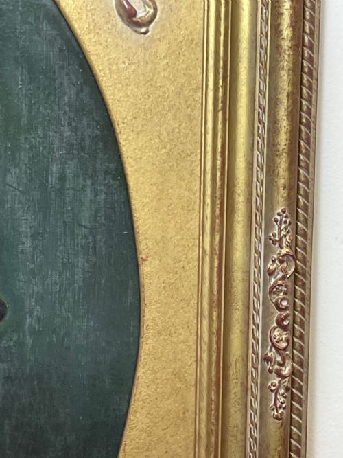 19TH CENTURY VICTORIAN OIL PAINTING SCOTTISH ROUGH COLLIE DOG PORTRAIT - ADDITIONAL PHOTO 5