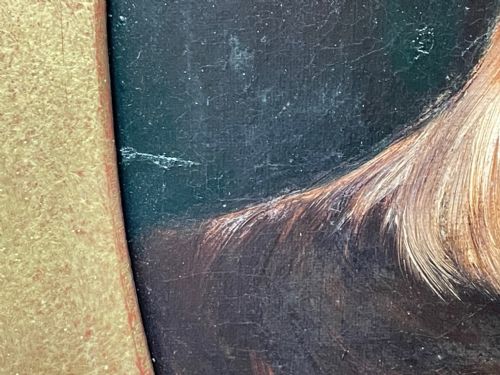 19TH CENTURY VICTORIAN OIL PAINTING SCOTTISH ROUGH COLLIE DOG PORTRAIT - ADDITIONAL PHOTO 23