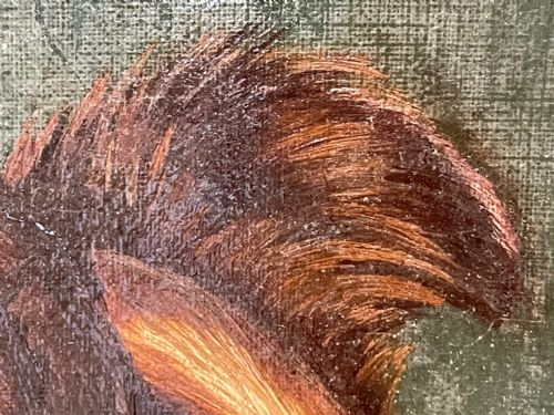 19TH CENTURY VICTORIAN OIL PAINTING SCOTTISH ROUGH COLLIE DOG PORTRAIT - ADDITIONAL PHOTO 28