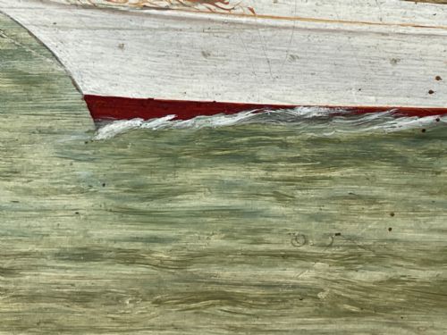OIL PAINTING STEAM YACHT VALHALLA IN THE KAISERS TRANSATLANTIC RACE - ADDITIONAL PHOTO 29