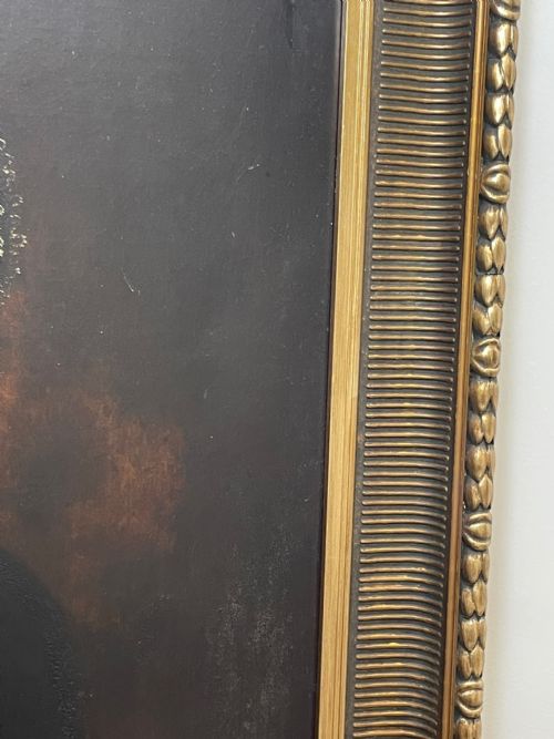 EARLY VICTORIAN OIL PAINTING PORTRAIT OF A LADY - ADDITIONAL PHOTO 5
