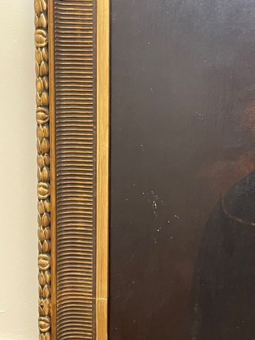 EARLY VICTORIAN OIL PAINTING PORTRAIT OF A LADY - ADDITIONAL PHOTO 7