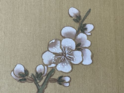 CHINESE PAINTING 2 WILD BIRDS PLUM BLOSSOM EYES STAMPED SIGNED - ADDITIONAL PHOTO 13