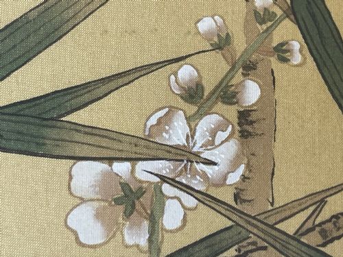 CHINESE PAINTING 2 WILD BIRDS PLUM BLOSSOM EYES STAMPED SIGNED - ADDITIONAL PHOTO 15
