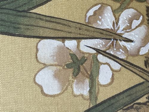 CHINESE PAINTING 2 WILD BIRDS PLUM BLOSSOM EYES STAMPED SIGNED - ADDITIONAL PHOTO 16