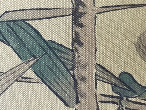 CHINESE PAINTING 2 WILD BIRDS PLUM BLOSSOM EYES STAMPED SIGNED - ADDITIONAL PHOTO 22