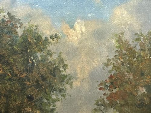 OIL PAINTING RACE HORSE 'SPION KOP' WINNER BY FREDERICK ALBERT CLARKE - ADDITIONAL PHOTO 25
