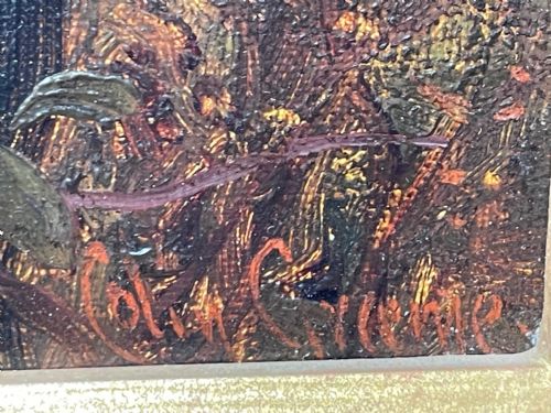 BRITISH HUNTING 2 GUN SETTER DOGS OIL PAINTING BY COLIN GRAEME ROE - ADDITIONAL PHOTO 13