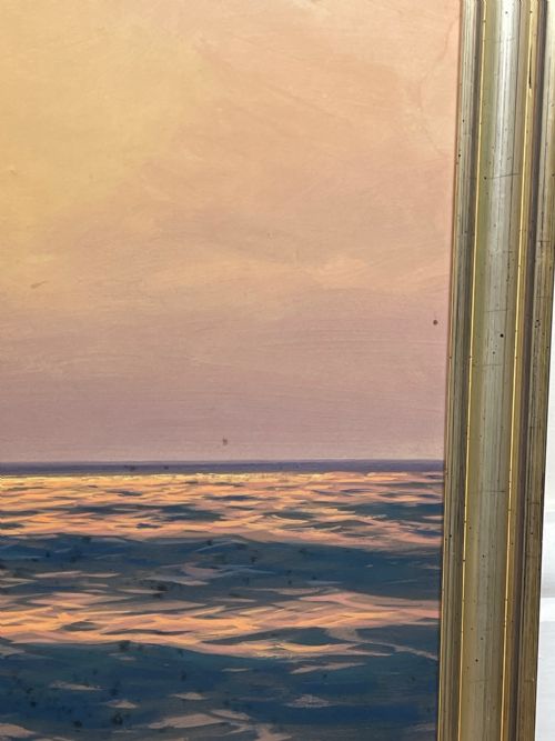 GERMAN NATURALISM SEASCAPE OIL PAINTING BY CARL KENZLER 18721947 - ADDITIONAL PHOTO 7