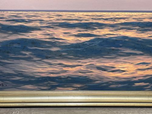 GERMAN NATURALISM SEASCAPE OIL PAINTING BY CARL KENZLER 18721947 - ADDITIONAL PHOTO 11