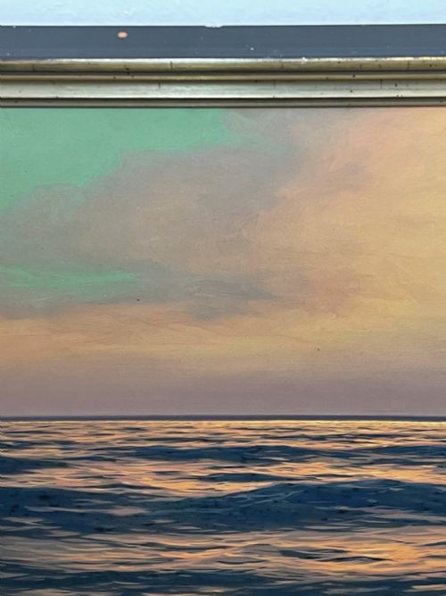 GERMAN NATURALISM SEASCAPE OIL PAINTING BY CARL KENZLER 18721947 - ADDITIONAL PHOTO 13