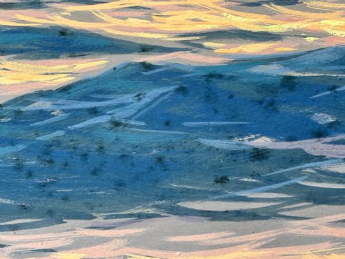 GERMAN NATURALISM SEASCAPE OIL PAINTING BY CARL KENZLER 18721947 - ADDITIONAL PHOTO 15