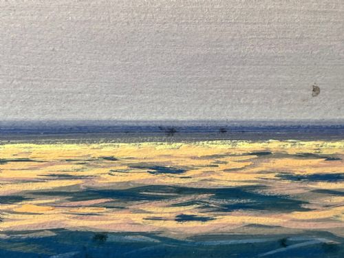 GERMAN NATURALISM SEASCAPE OIL PAINTING BY CARL KENZLER 18721947 - ADDITIONAL PHOTO 17