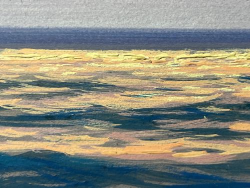 GERMAN NATURALISM SEASCAPE OIL PAINTING BY CARL KENZLER 18721947 - ADDITIONAL PHOTO 26