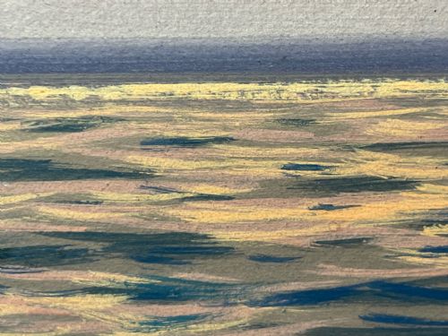 GERMAN NATURALISM SEASCAPE OIL PAINTING BY CARL KENZLER 18721947 - ADDITIONAL PHOTO 27