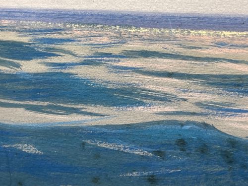 GERMAN NATURALISM SEASCAPE OIL PAINTING BY CARL KENZLER 18721947 - ADDITIONAL PHOTO 28