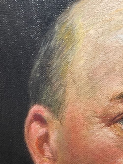 OIL PAINTING PORTRAIT OF GLASGOW IRON STEEL MERCHANT BY JOHN MCGHIE - ADDITIONAL PHOTO 18